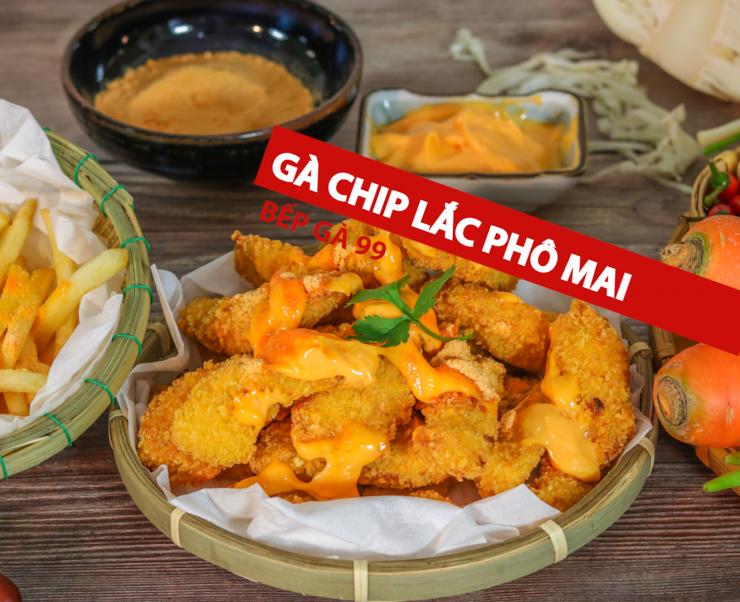 gà chế biến 99 - hướng dẫn làm gà chip lắc phô mai - cho mùa dịch CORONA