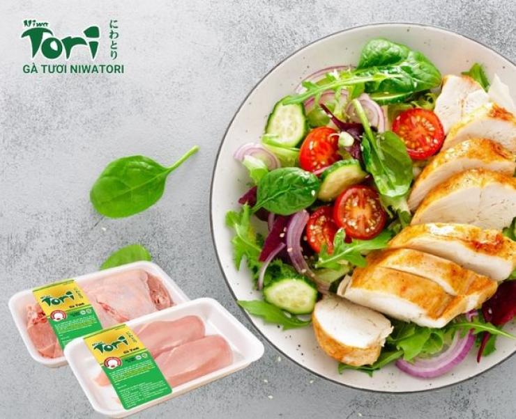 Ức gà tươi Niwatori và công thức làm những món ngon