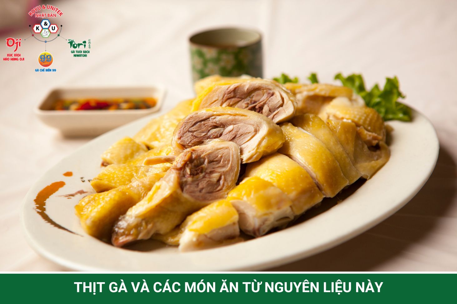 thịt gà và các món ăn
