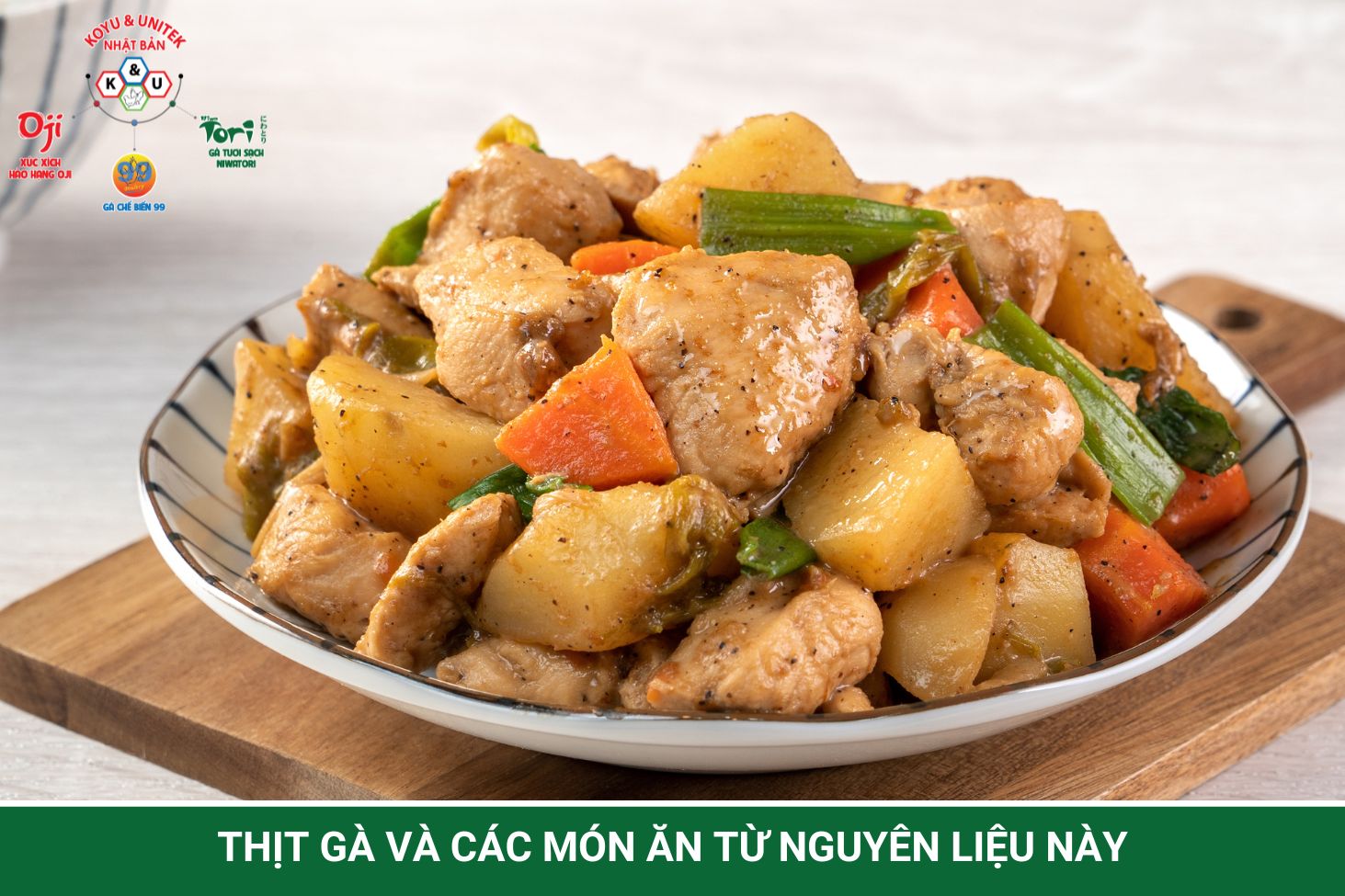 thịt gà và các món ăn