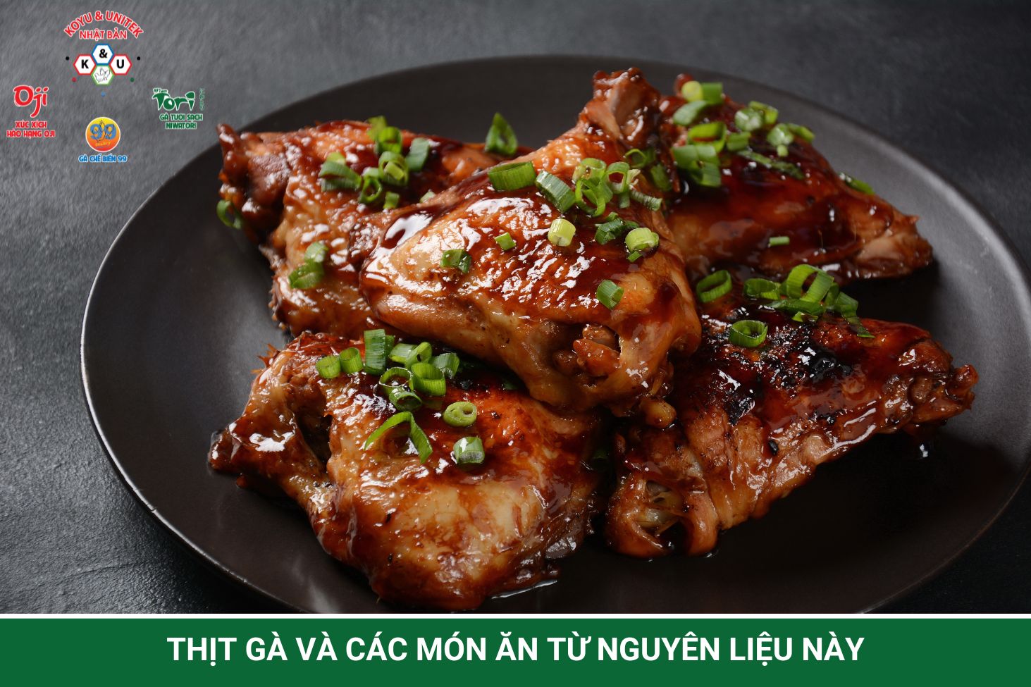 thịt gà và các món ăn