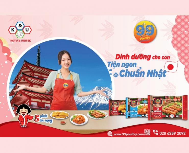 Koyu & Unitek - Đơn vị đầu tiên xuất khẩu thịt gà sang thị trường Nhật Bản