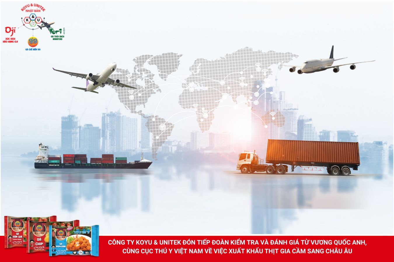 Xuất khẩu thịt gà sang Châu Âu