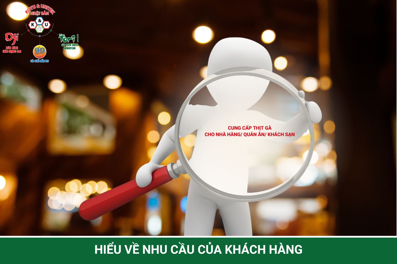 cung cấp thịt gà cho nhà hàng, quán ăn, khách sạn