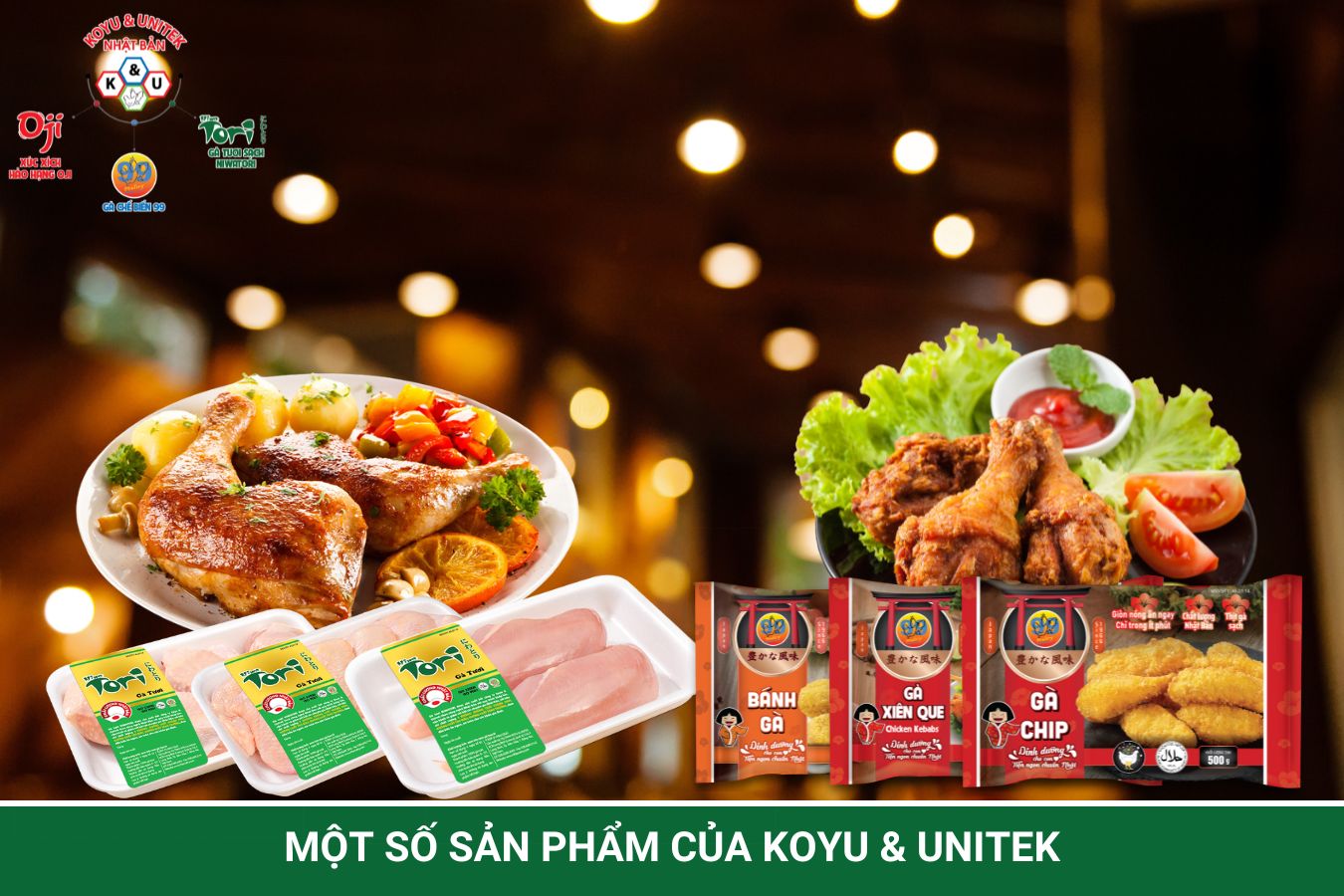 cung cấp thịt gà cho nhà hàng, quán ăn, khách sạn