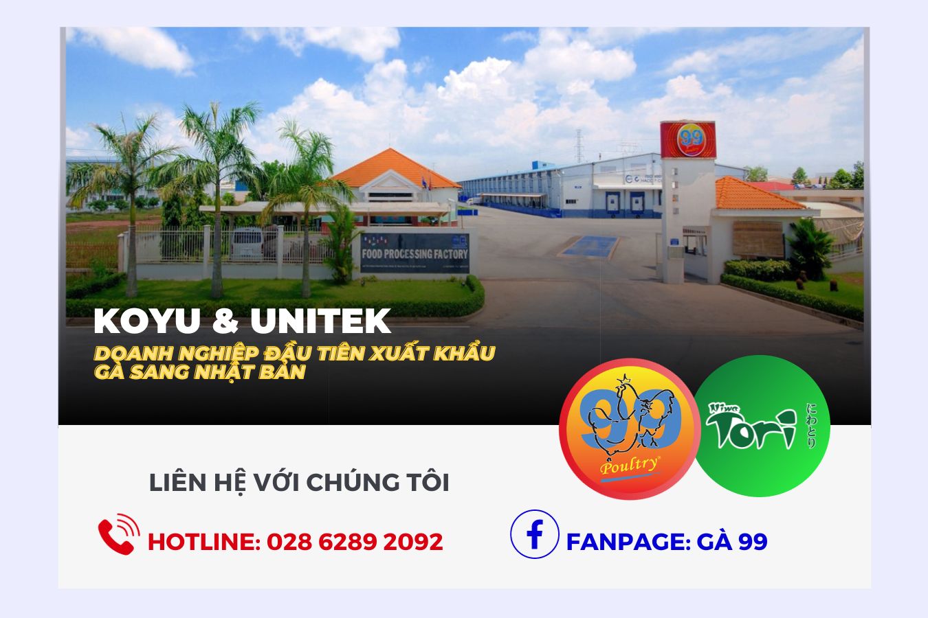 cung cấp thịt gà cho nhà hàng, quán ăn, khách sạn