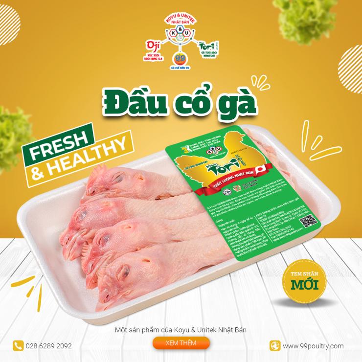 Đầu Gà Tươi Niwatori