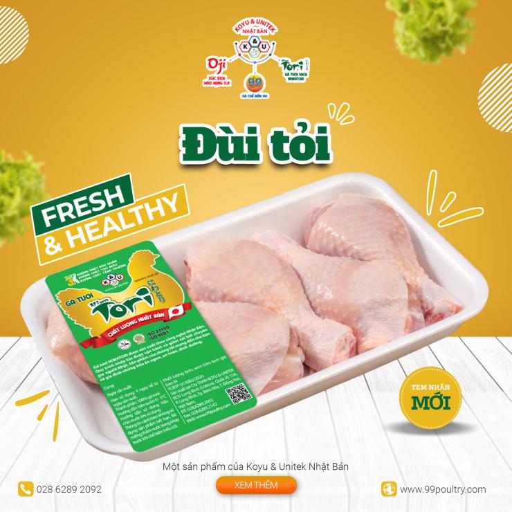 Đùi Tỏi Gà Tươi Niwatori