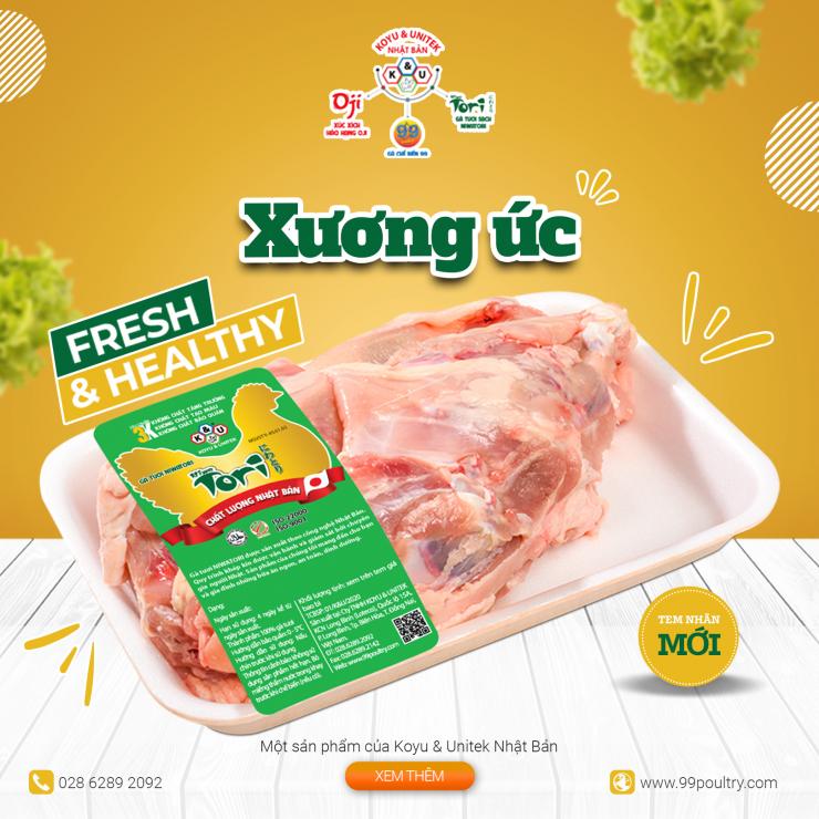 Xương Ức Gà Tươi Niwatori